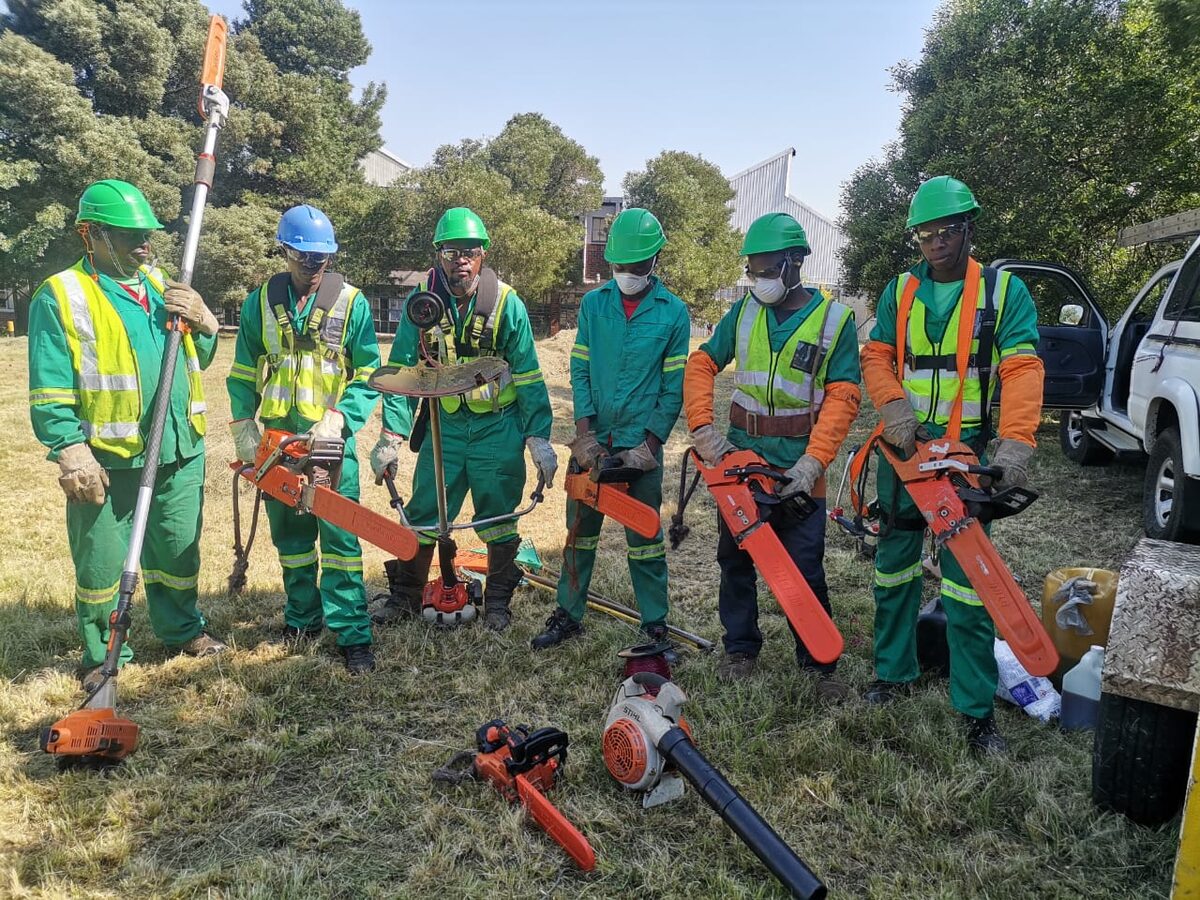 Tree Cutter team Pretoria with full STIHL equipment